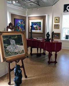 Red Piano Gallery, interior