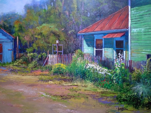 Painting by Joseph Orr now at Kodner Gallery, St. Louis, MO